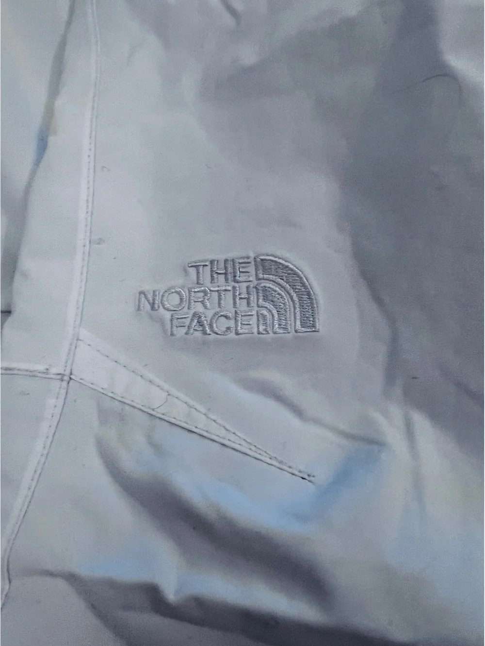 New The North Face Women's Extra Large White Snow Ski Snowboard Pants
